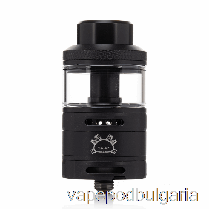 Vape 10000 Дръпки Hellvape Fat Rabbit 28mm Rta Black W/ White Logo